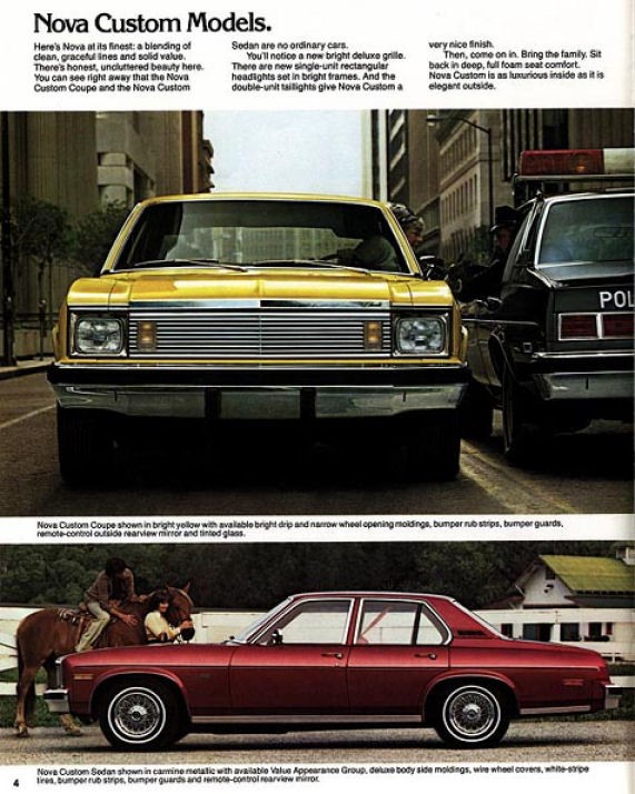 1979 Chevrolet Nova Brochure Page 11